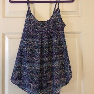 Pattered tank top